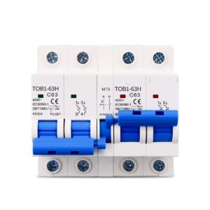 YUANGOU 2P Plus 2P MTS AC Dual Power Manual Transfer Switch Circuit Breaker MCB 50HZ/60HZ