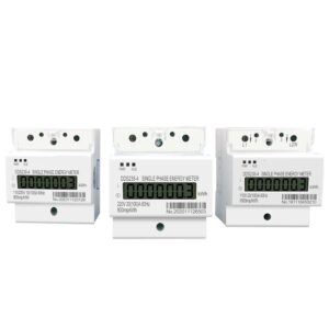 100A 110V 220V 50-60HZ LCD Single Phase 2 Wire 3 Wire Din-rail kWh Watt Hour Energy Meter for America